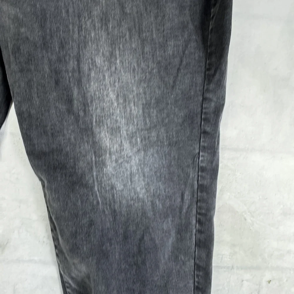 Lane Bryant Womens Boyfriend Jogger Jeans Faded Black Whisker Denim Outdoor 22